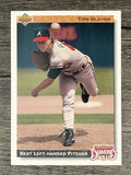 1992 Upper Deck #713 Tom Glavine DS