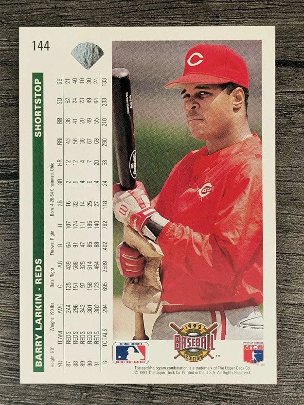 1992 Upper Deck #144 Barry Larkin
