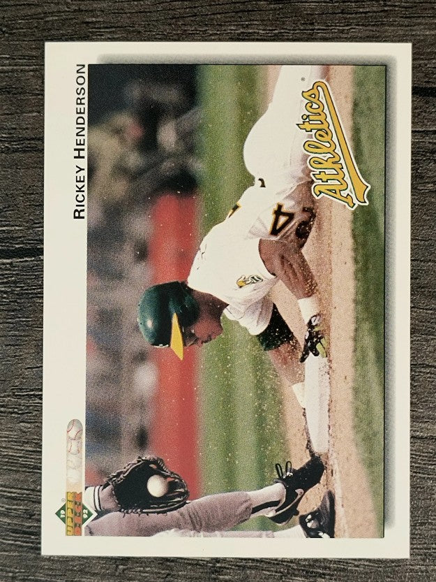 1992 Upper Deck #155 Rickey Henderson