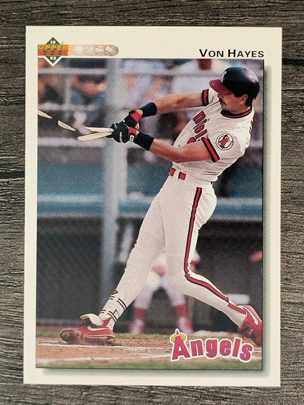 1992 Upper Deck #707 Von Hayes