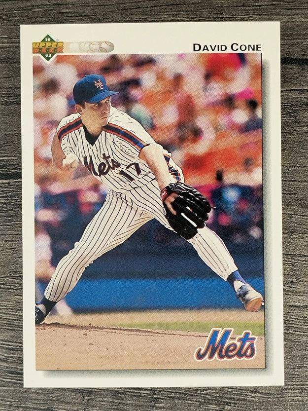 1992 Upper Deck #364 David Cone