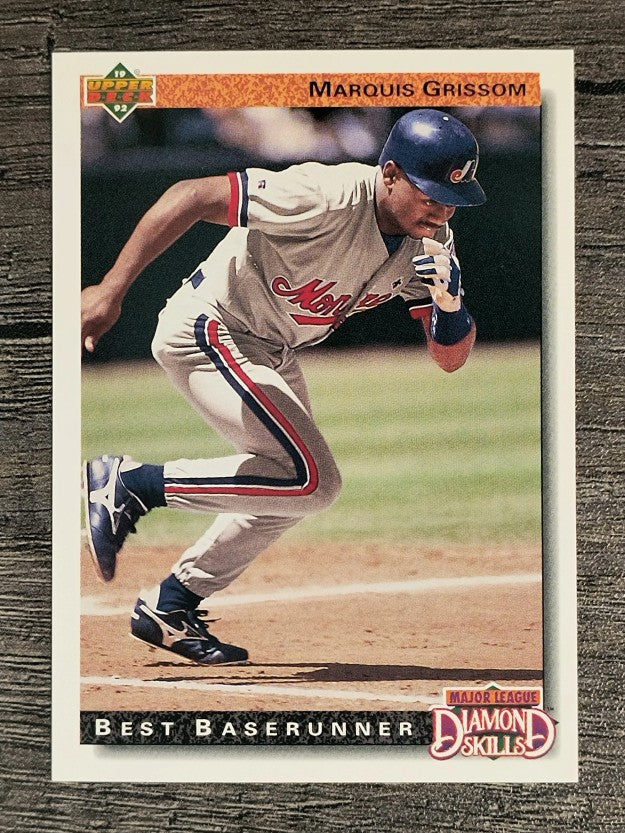 1992 Upper Deck #719 Marquis Grissom DS