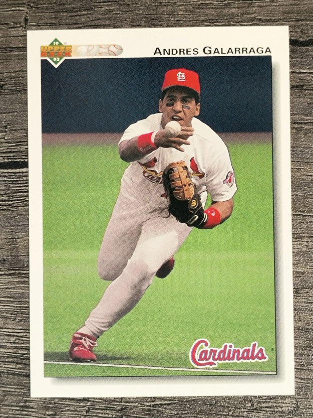 1992 Upper Deck #758 Andres Galarraga