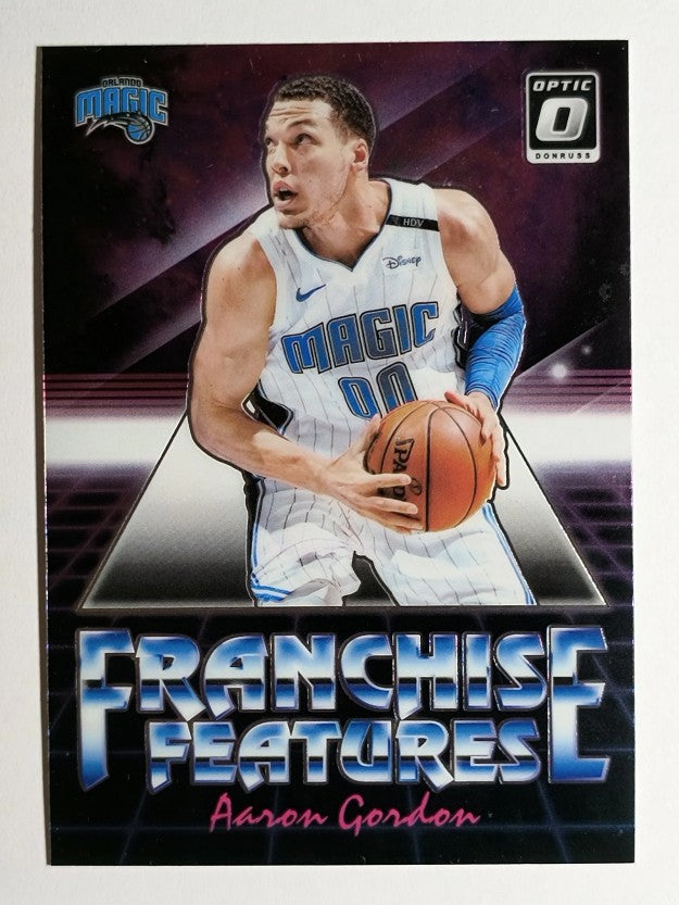 2018-19 Donruss Optic Franchise Features Purple #22 Aaron Gordon