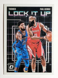 2018-19 Donruss Optic Lock it Up #6 Paul George