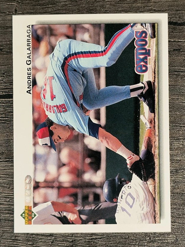 1992 Upper Deck #474 Andres Galarraga