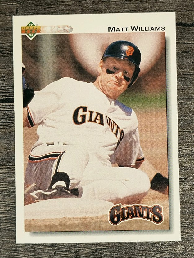 1992 Upper Deck #154 Matt Williams