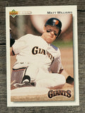 1992 Upper Deck #154 Matt Williams