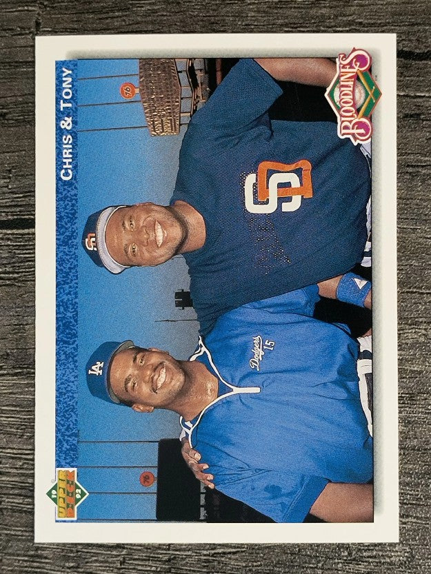 1992 Upper Deck #83 Tony/Chris Gwynn