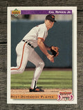 1992 Upper Deck #645 Cal Ripken DS