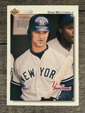 1992 Upper Deck #356 Don Mattingly