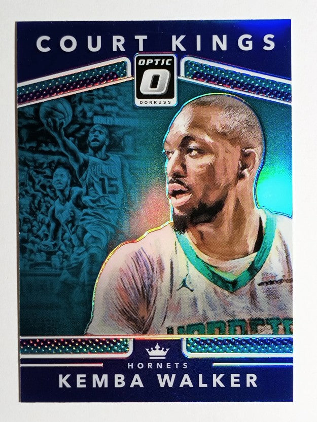 2017-18 Donruss Optic Court Kings Purple #11 Kemba Walker