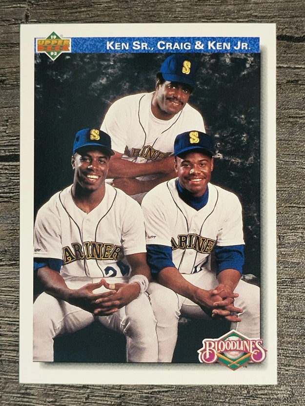 1992 Upper Deck #85 K.Griffey Jr. w/Family