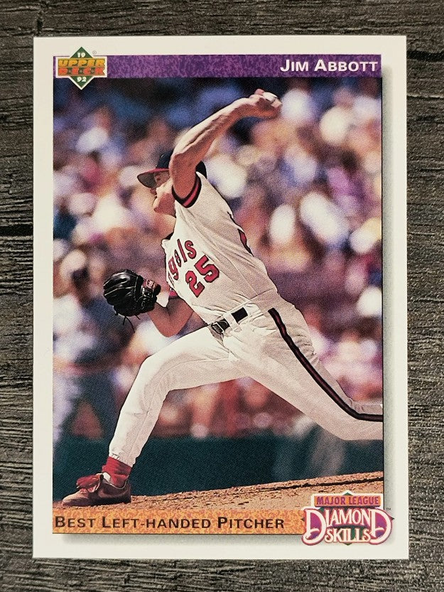 1992 Upper Deck #642 Jim Abbott DS