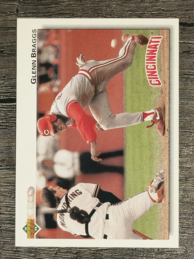 1992 Upper Deck #341 Glenn Braggs