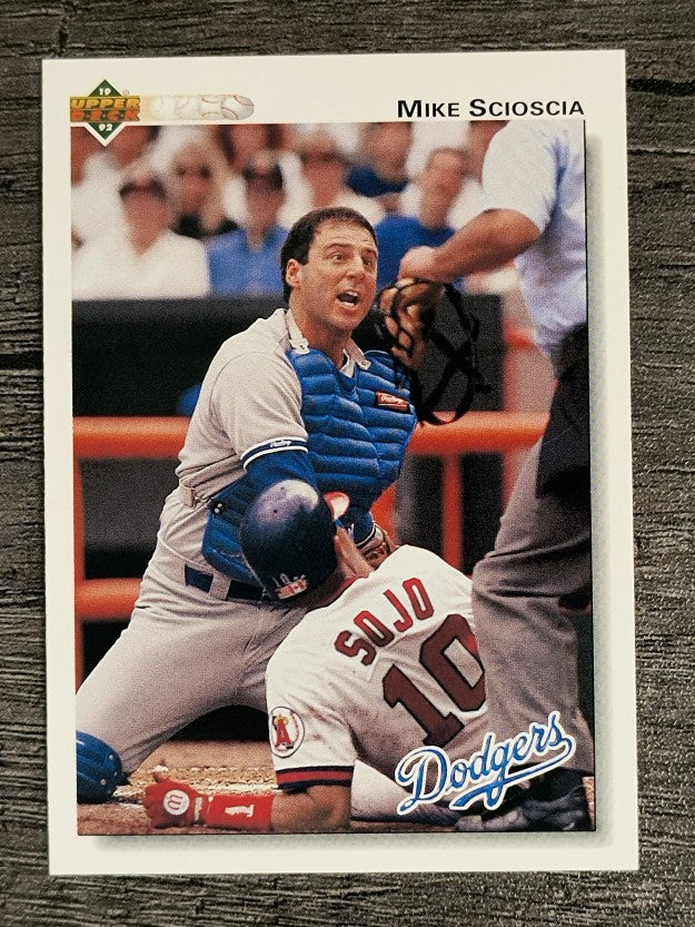 1992 Upper Deck #152 Mike Scioscia