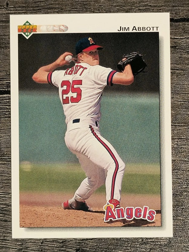 1992 Upper Deck #325 Jim Abbott