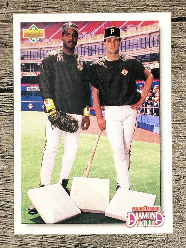 1992 Upper Deck #711 Barry Bonds/Andy Van Slyke CL