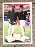 1992 Upper Deck #711 Barry Bonds/Andy Van Slyke CL