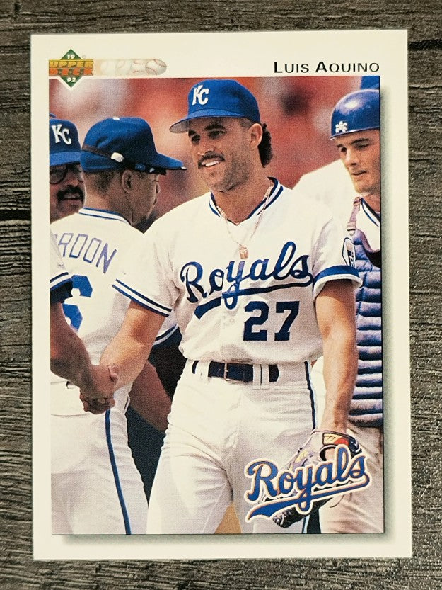 1992 Upper Deck #219 Luis Aquino