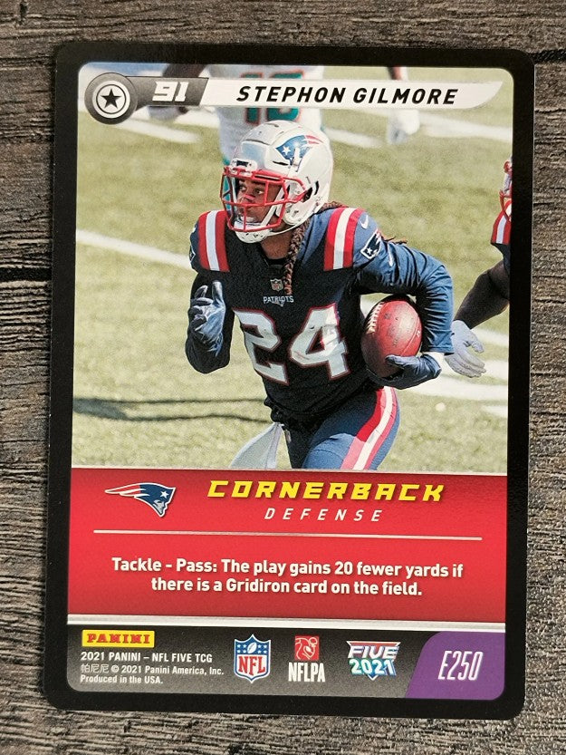 2021 Panini Five Epic #E250 Stephon Gilmore