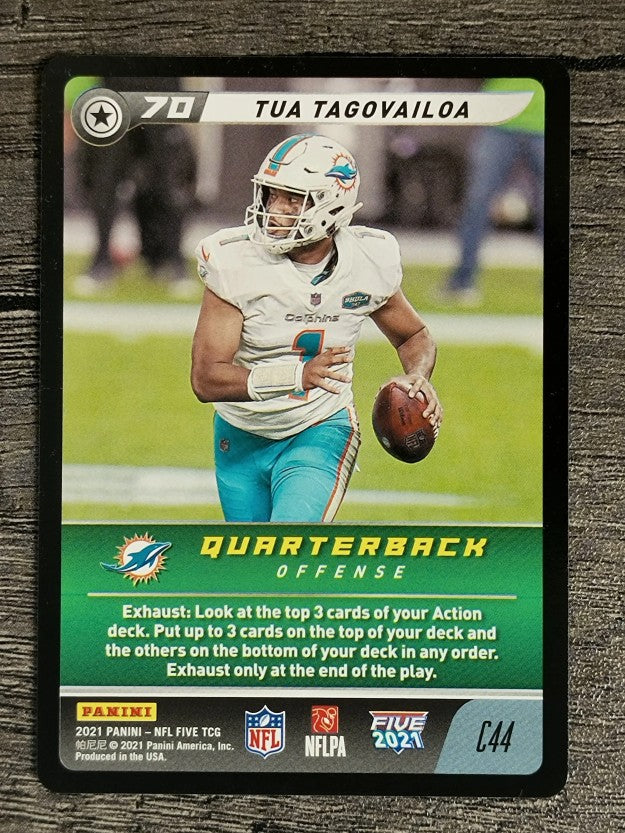 2021 Panini Five Common #C44 Tua Tagovailoa