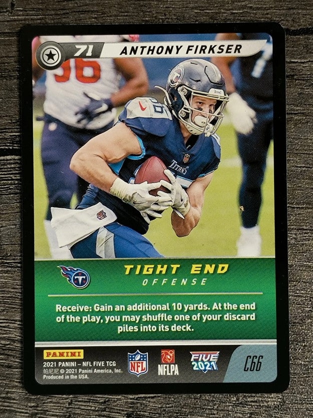 2021 Panini Five Common #C66 Anthony Firkser