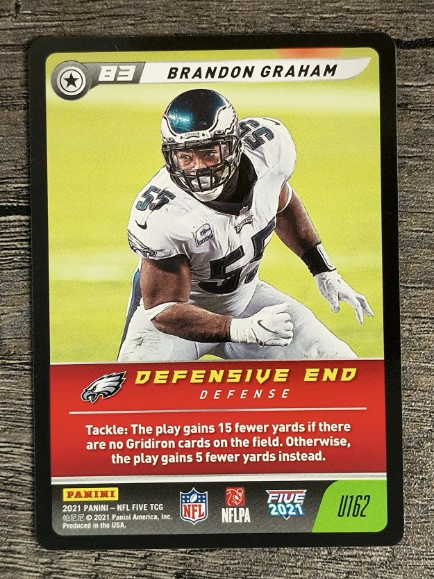 2021 Panini Five Uncommon #U162 Brandon Graham