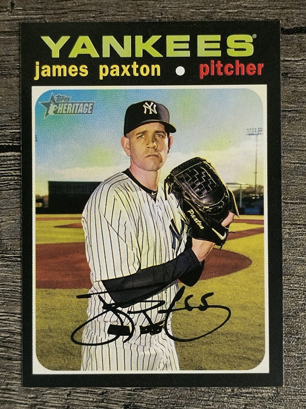 2020 Topps Heritage #480 James Paxton SP