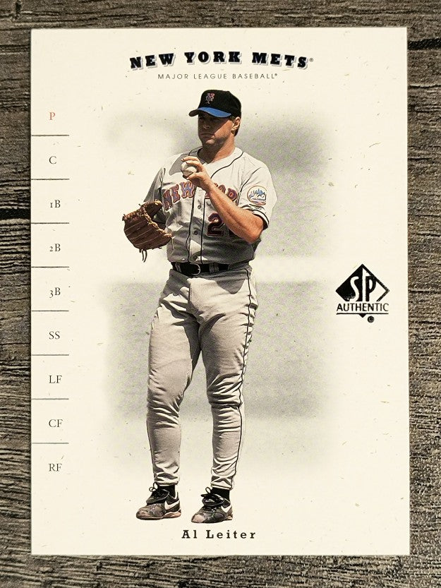 2001 SP Authentic #73 Al Leiter