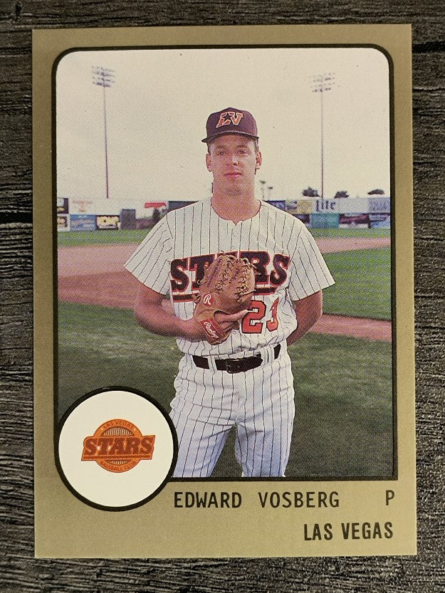 1988 Las Vegas Stars ProCards #222 Edward Vosberg