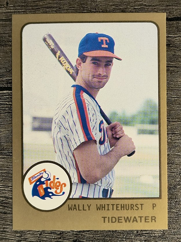 1988 Tidewater Tides ProCards #1589 Wally Whitehurst