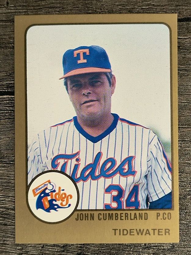 1988 Tidewater Tides ProCards #1579 John Cumberland