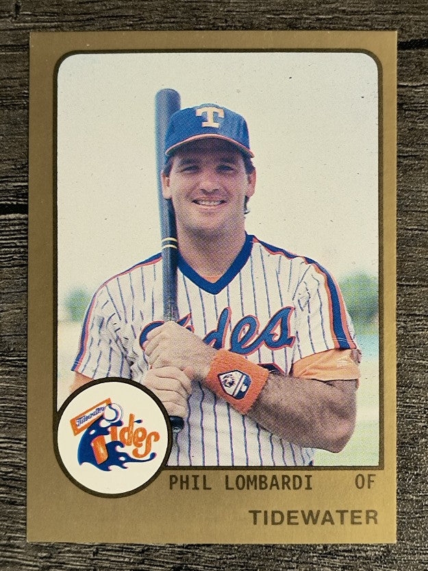 1988 Tidewater Tides ProCards #1578 Phil Lombardi