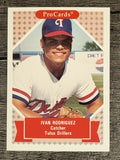 1991-92 ProCards Tomorrow's Heroes #153 Ivan Rodriguez