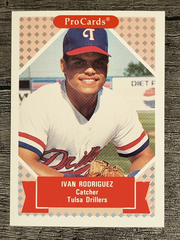 1991-92 ProCards Tomorrow's Heroes #153 Ivan Rodriguez