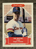1991-92 ProCards Tomorrow's Heroes #138 Tino Martinez