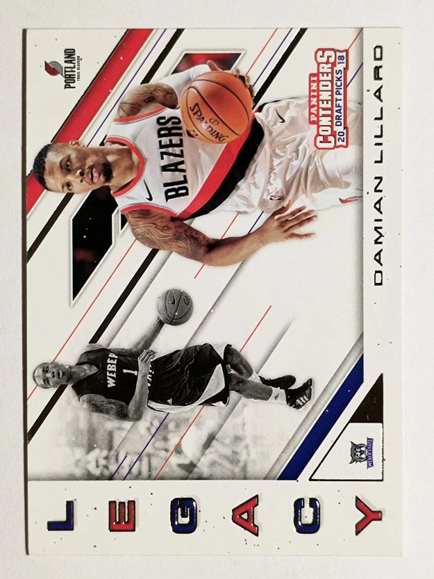 2018-19 Panini Contenders Draft Picks Legacy #6 Damian Lillard