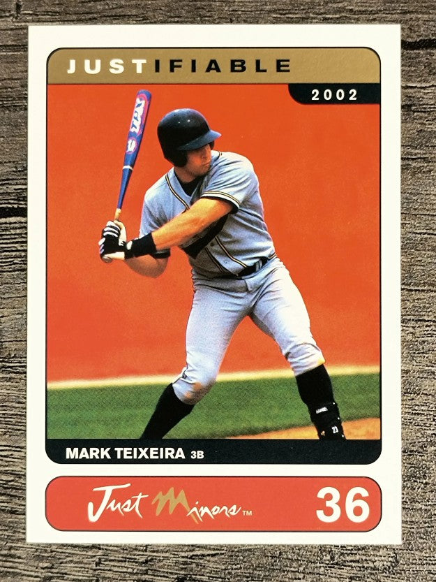 2002-03 Justifiable #36 Mark Teixeira