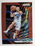 2018-19 Panini Prizm Prizms Ruby Wave #139 Evan Fournier