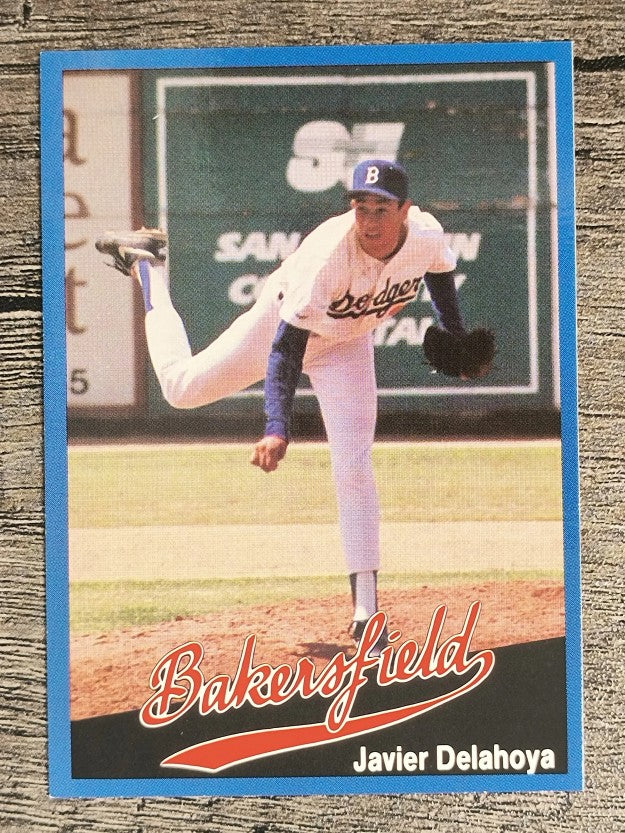 1991 Bakersfield Dodgers Cal League #18 Javier DeLaHoya