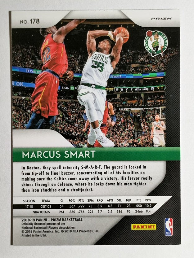 2018-19 Panini Prizm Prizms Green #178 Marcus Smart