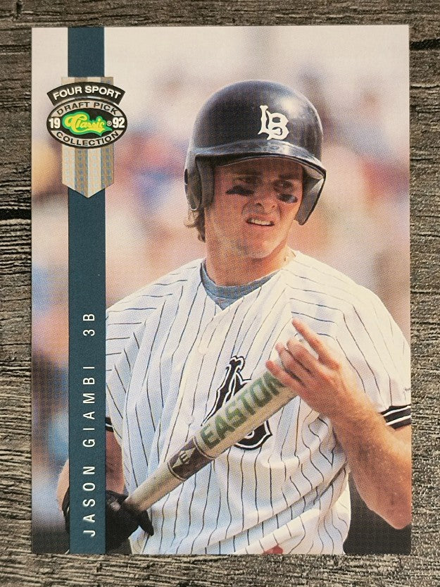 1992 Classic Four Sport #267 Jason Giambi
