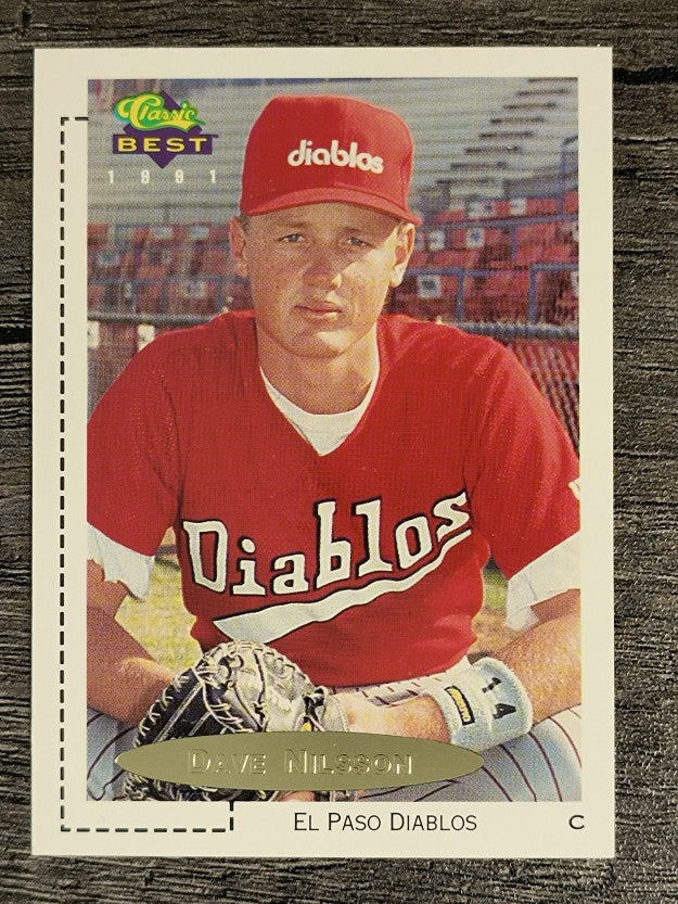 1991 Classic/Best Gold Bonus #BC11 Dave Nilsson