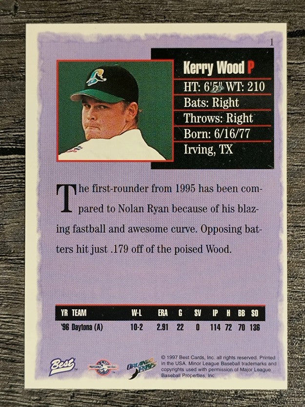 1997 Best #1 Kerry Wood