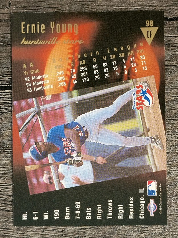 1994 Classic/Best Gold #98 Ernie Young