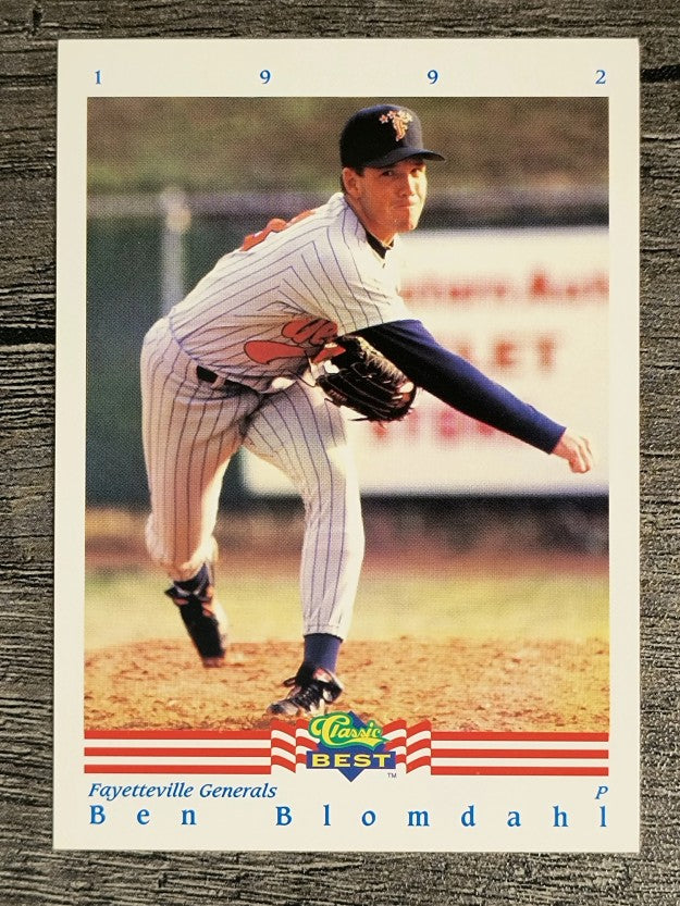 1992 Classic/Best #99 Ben Blomdahl