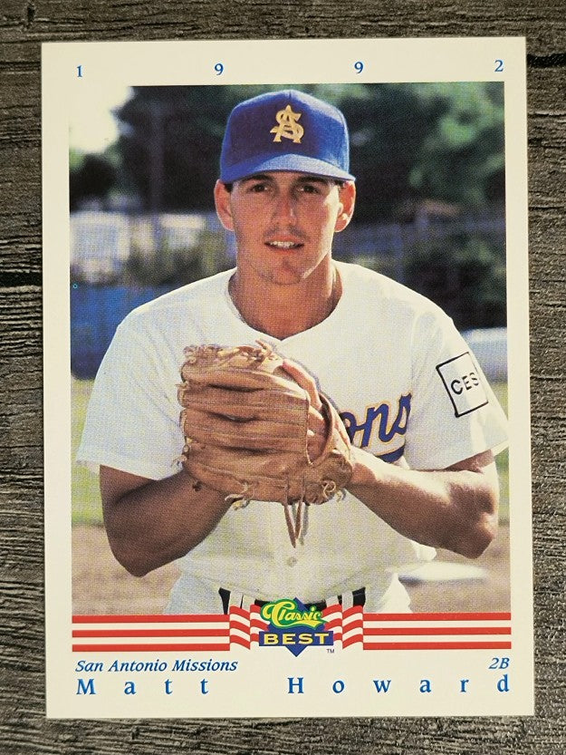 1992 Classic/Best #244 Matt Howard