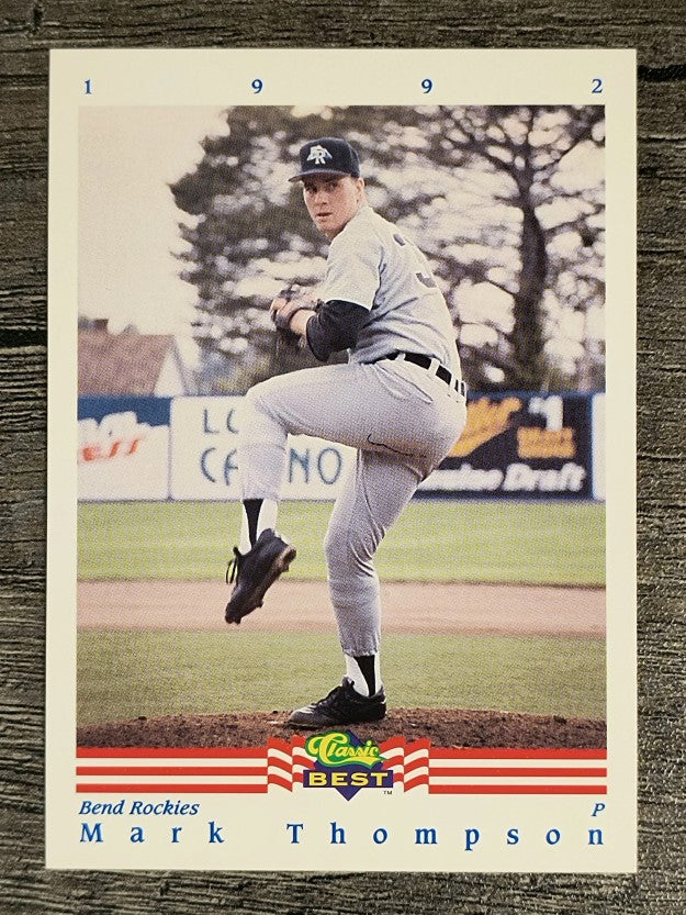 1992 Classic/Best #433 Mark Thompson