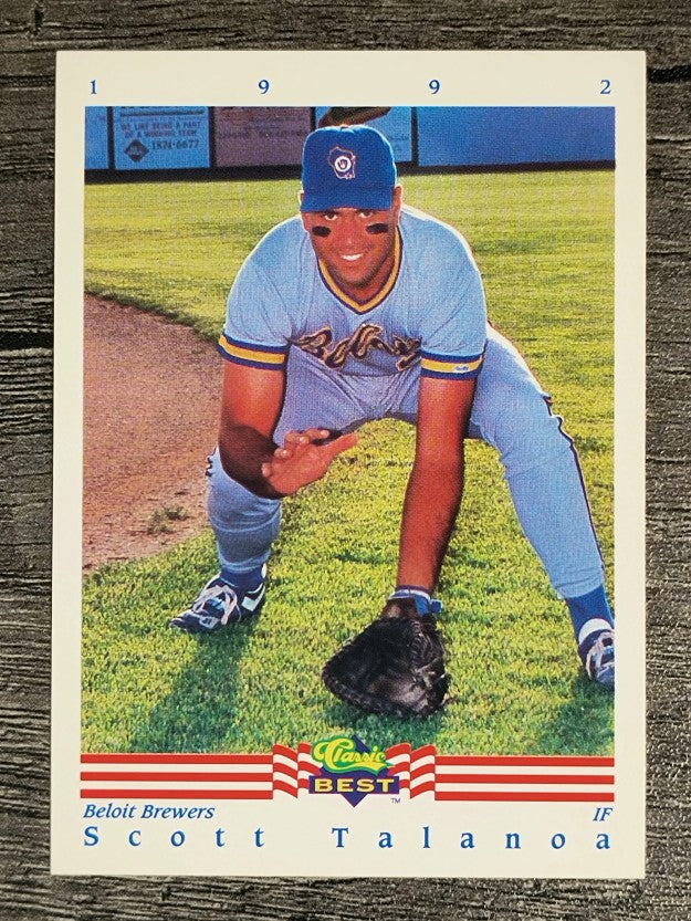 1992 Classic/Best #362 Scott Talanoa